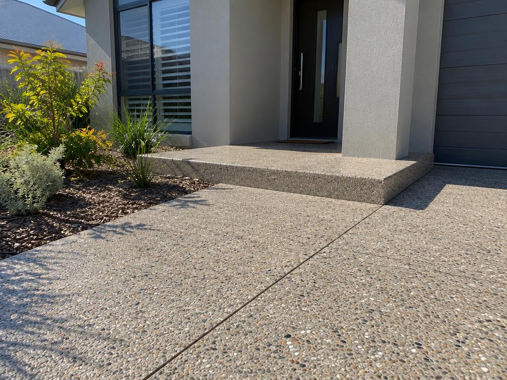 Exposed Aggregate Concrete in Baldivis